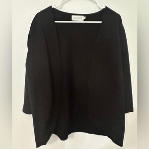 Nommo‎ large black cardigan